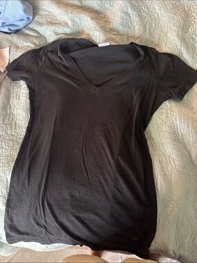Victoria secret V-Neck Women’s Tee - Black